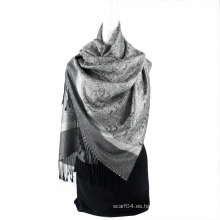 El patrón superventas Echarpe Jaquard de Paisley robó la bufanda larga de moda del resorte de las mujeres del abrigo de Hijab